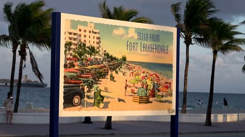 Welcome to Ft. Lauderdale Beach - FORT LAUDERDALE, FLORIDA APRIL 12, 2016