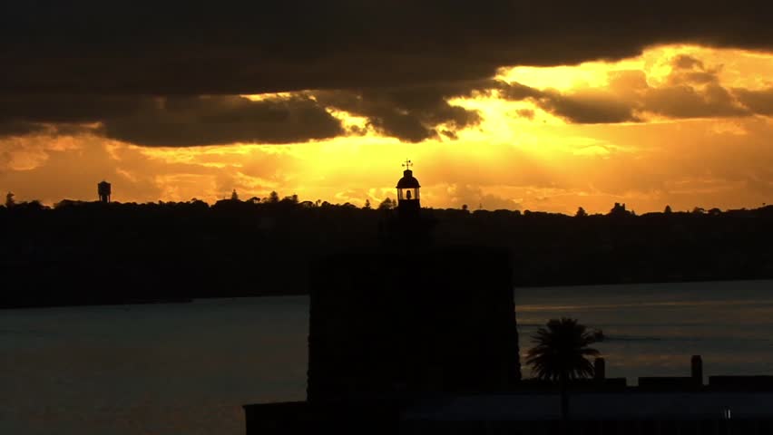 Sunrise over Sydney Harbour