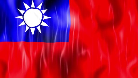 Taiwan Flag, Ultra HD, 3840x2160 Pixels, Realistic Flag Animation, 

High Quality Quicktime animation Movie works with all Editing Programs, 

20 Seconds Duration 