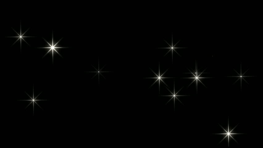 Falling Glittering Sparkles - Loopable Stock Footage Video (100%