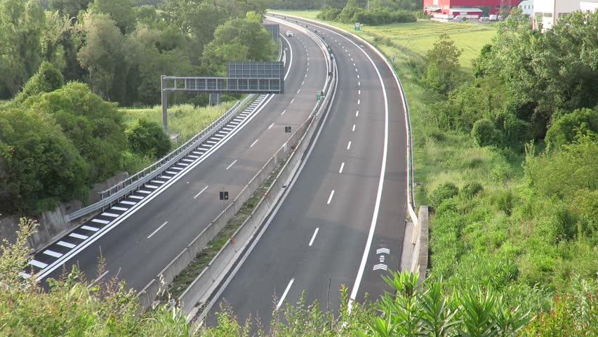 Flow of traffic on the highway | Shutterstock HD Video #16537840