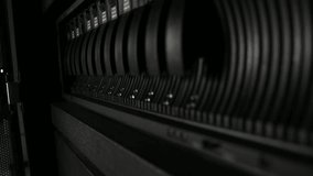 Computer Server mainframe and raid storage with fail LED error status in datacenter - Powered by Shutterstock - Get 15% off with code: PIKWIZARD15