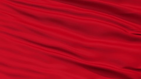 Muscat Capital City Flag of Oman, Close Up Realistic 3D Animation, Seamless Loop - 10 Seconds Long