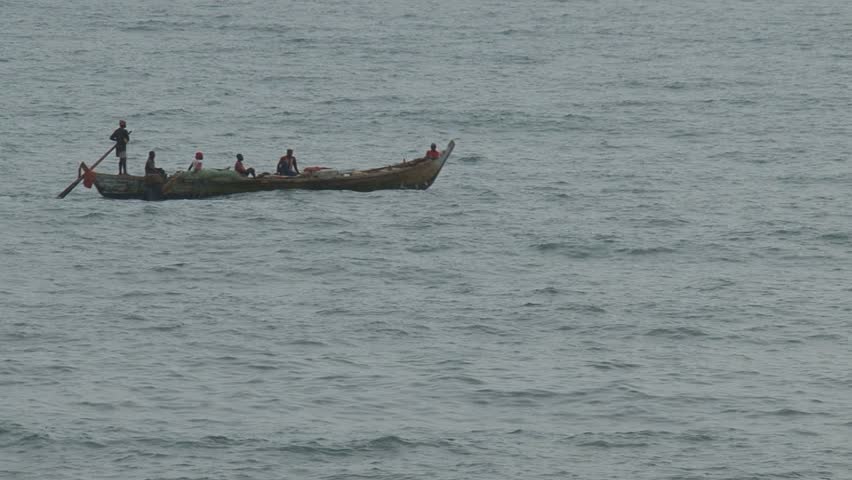 Fisher boat Cape Coast