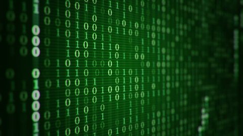 Hacking Code Green Computer Screen Background Stock Footage Video (100% ...