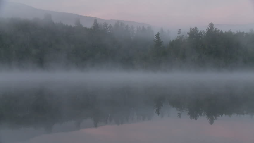Fog Over Lake During Dawn Stock Footage Video (100% Royalty-free) 1662349 |  Shutterstock