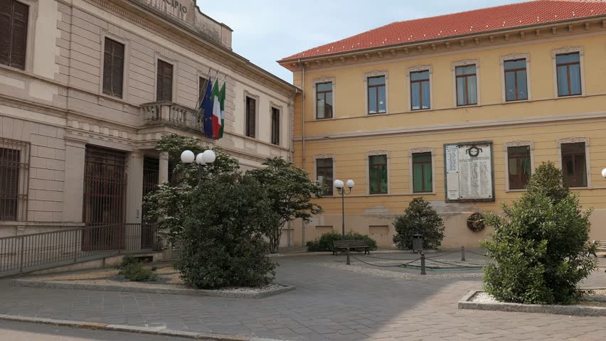 Town hall of Cassolnovo, PV, Italy