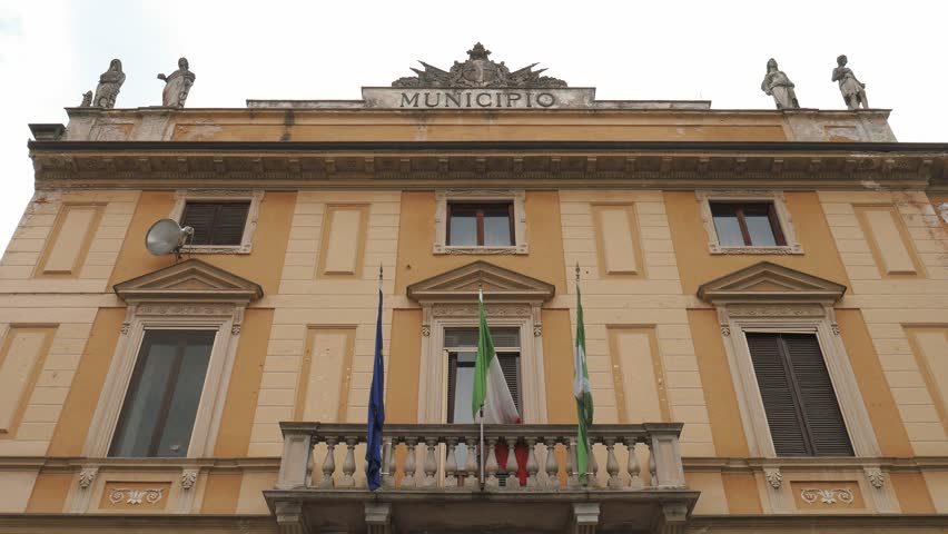 Town hall (municipio), Garlasco, PV, Italy