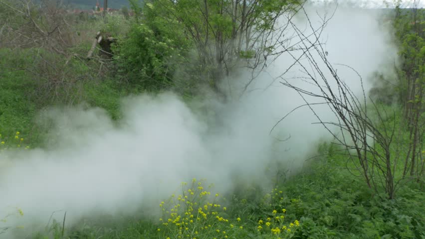 A steam locomotive exhaust the steam by a blast valve.