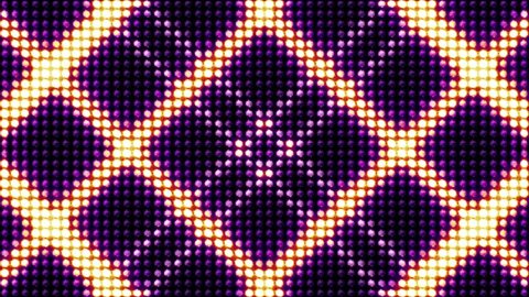Kaleidoscope Abstract Disco Dance Lights Background, Loop, 4k
