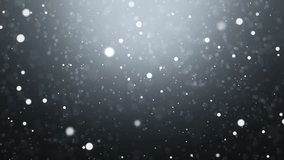 Abstract background with beautiful flickering particles. Underwater bubbles in flow. Animation of seamless loop. - Powered by Shutterstock - Get 15% off with code: PIKWIZARD15