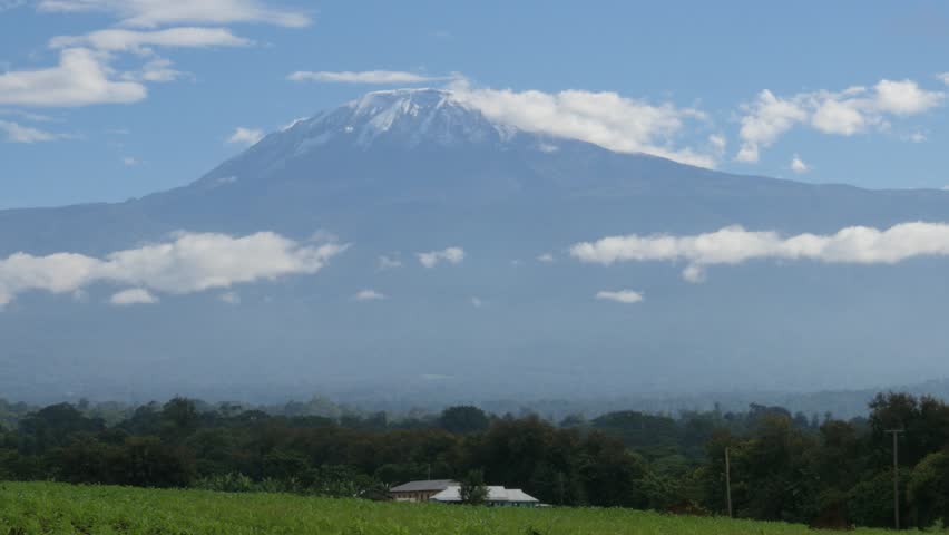 mount kilimanjaro tanzania - 4k ultra Stock Footage Video (100% Royalty ...