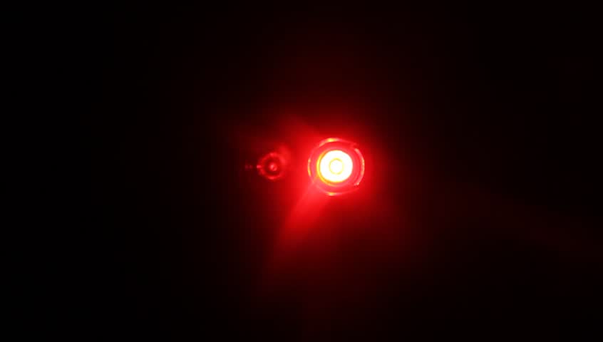 Red Flashing Light ,blinking Light,bike 