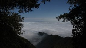 Clouds rolling in over Los Angeles: High Definition video from Mt. Wilson