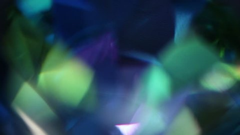 Colorful Rotating Diamond Sapphire Motion Background Texture  – Stockvideo