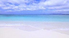 Beautiful beach in Okinawa	
