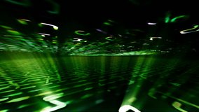 Data Storm 0575: Streaming digital data with light beams (Video Loop). - Powered by Shutterstock - Get 15% off with code: PIKWIZARD15