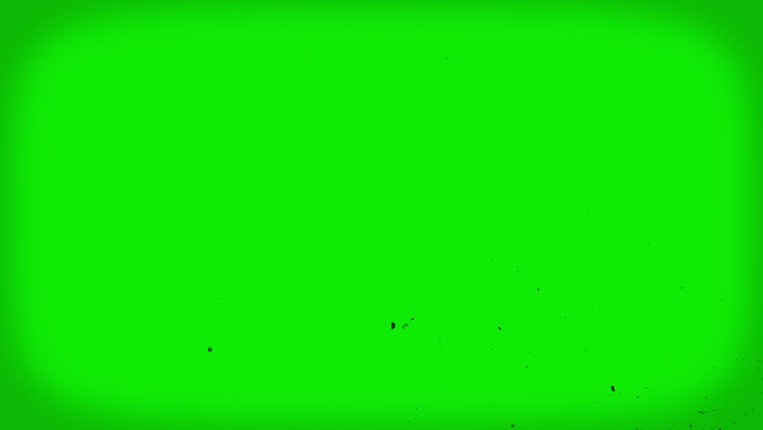 Vintage film effect - black dust, scratches, flickering and vignetting on green screen - 4K | Shutterstock HD Video #16796257