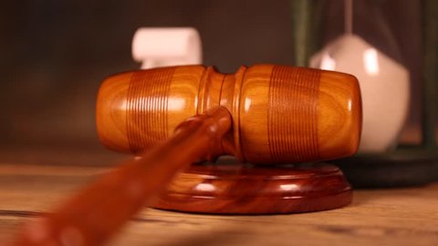 Paragraph, law and justice concept, wooden gavel
