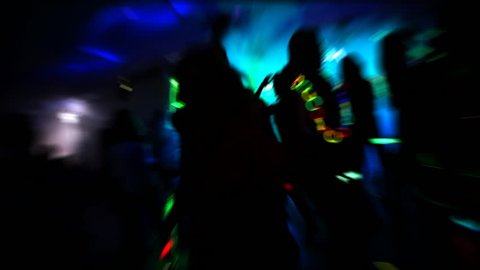 Night Club Stock Video