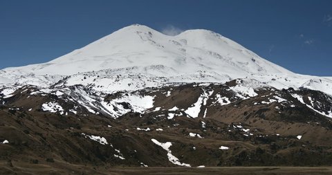 Mount Elbrus is the highest peak of Europe - 5642 meters