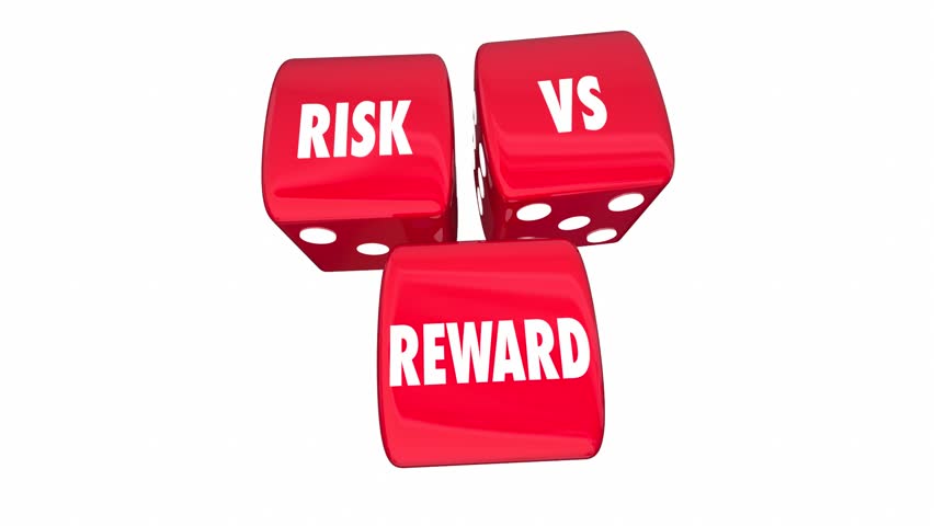 risk vs reward rolling dice roi Stock Footage Video (100% Royalty-free ...