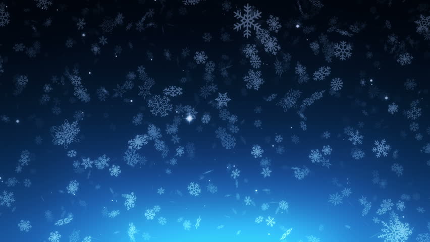 night christmas snowfall - loopable background Stock Footage Video (100 ...