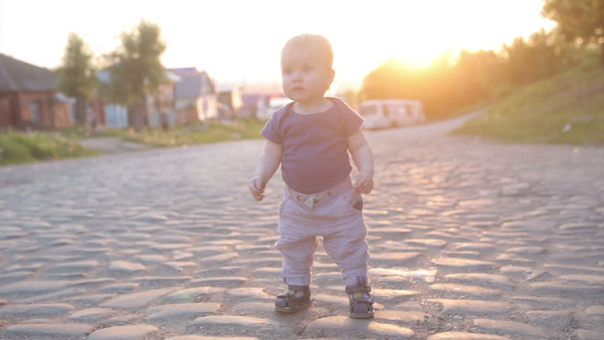 1 year old walking