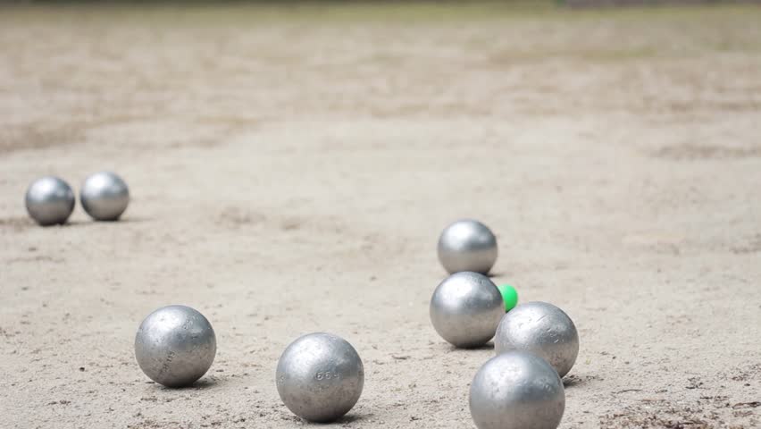 Petanque Balls At The Boules Stock Footage Video 100 Royalty Free Shutterstock