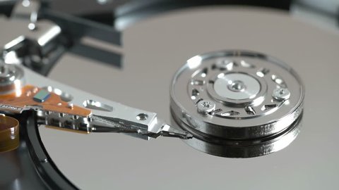 Launch of the hard disk 1