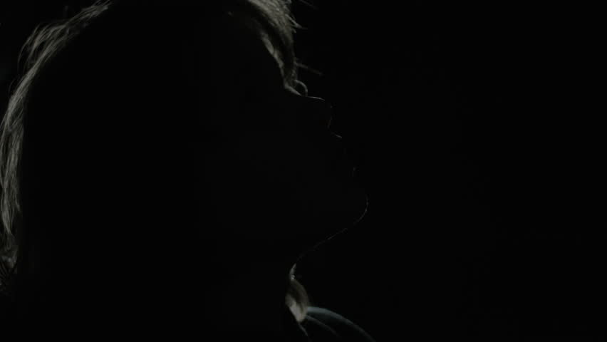 4k shoot of a silhouette of a boy | Shutterstock HD Video #16925356