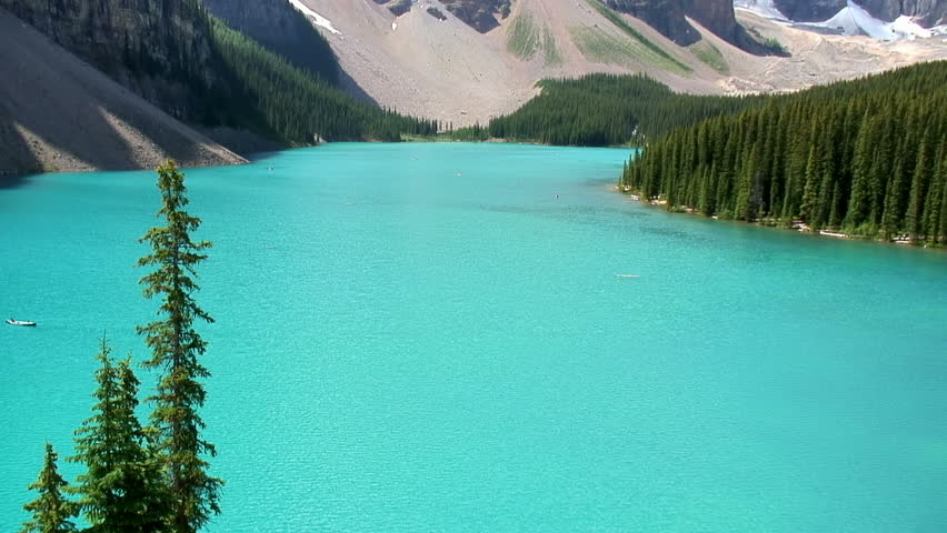 Moraine Lake, Banff National Park, Canada (tilt) 