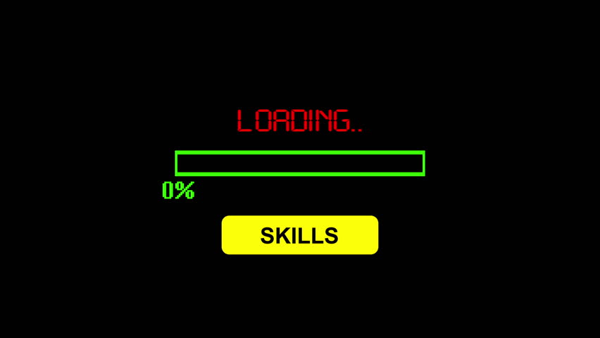 Progress bar skills loading