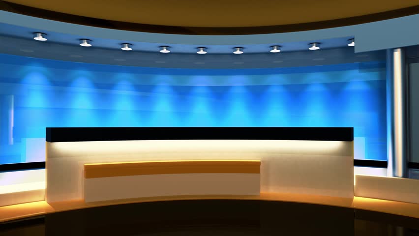 Studio The perfect backdrop for any green screen or chroma key video production. Loop. 3D. 3D rendering
