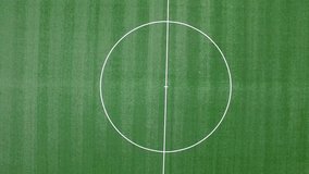 Soccer field from the air