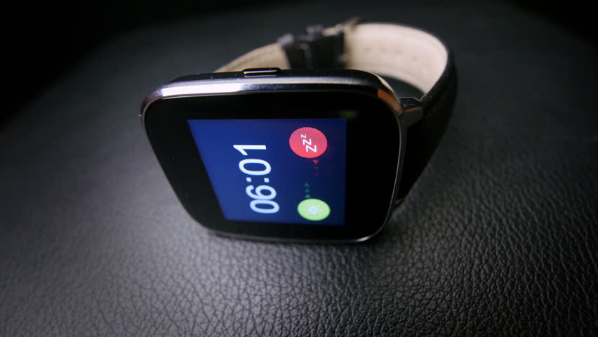 smart watch with alarm clock