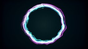 particle ring 4K background