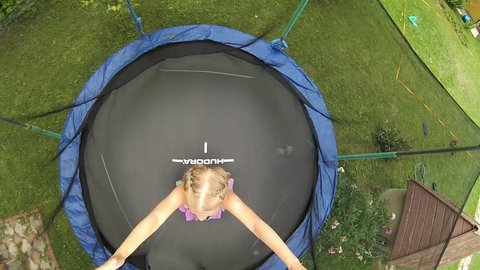 Trampolin springen nackt Gelöst: Trampolin