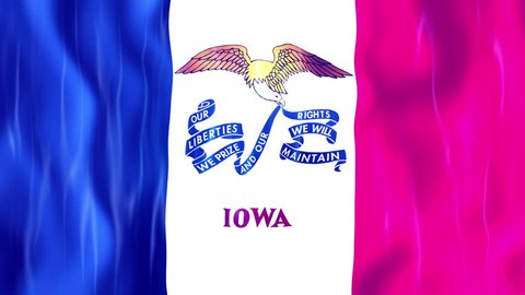 Iowa State Flag Animation
Ultra HD, 3840x2160 Pixels, Realistic Flag Animation, 
High Quality Quicktime animation Movie works with all Editing Programs, 
20 Seconds Duration 