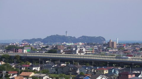 Chigasaki (View from Tonoyama Park), Kanagawa, Japan