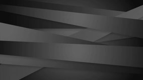 Black abstract corporate striped motion design. Video animation Ultra HD 4K 3840x2160