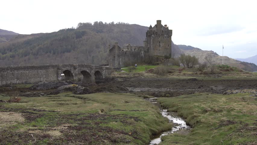 Eilean Donan Castle, Kyle of Lochalsh, Highland, Scotland -UK