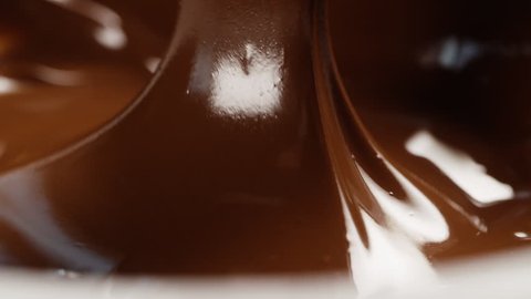 slow motion pouring chocolate background, prores 180fps footage