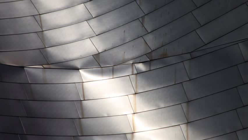 Pritzker Pavilion Auditorium in Millennium Park in Chicago, Illinois, USA