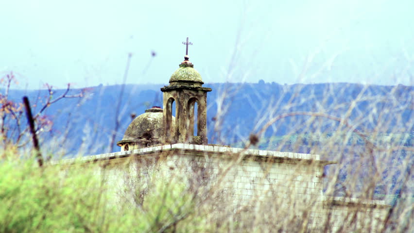 An old Maronite Christian church,  near the palace of Agrippa in Banias, Golan