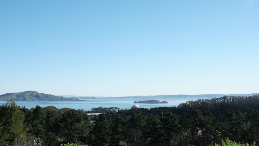 View from Inspiration Point in San Francisco