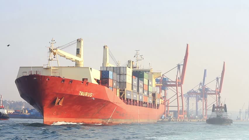 ISTANBUL - DECEMBER 01: Haydarpasa Port on December 01, 2011 in Istanbul,
