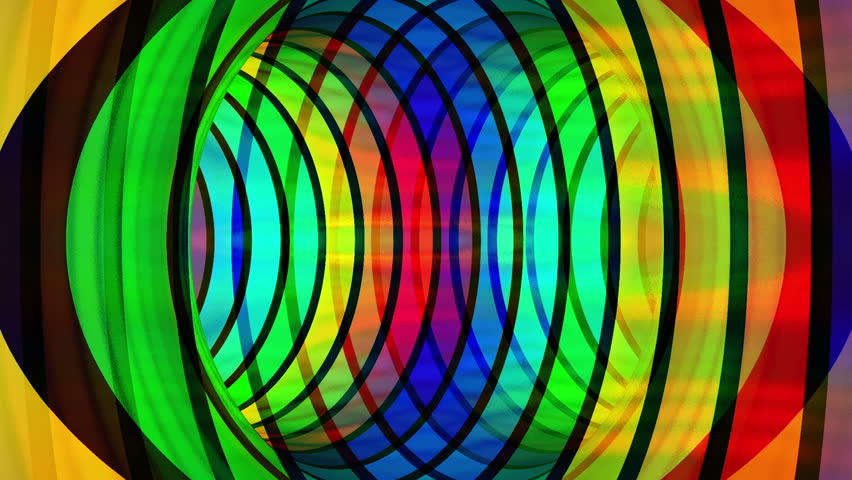 Rainbow background, loop