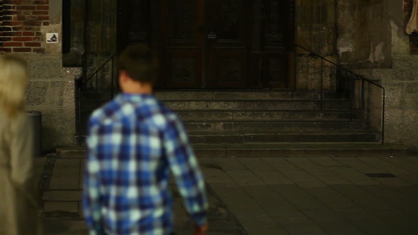 Munich city at night - sightseeing in Germany 