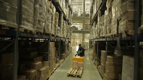 Man on a truck and large warehouse - Powered by Shutterstock - Get 15% off with code: PIKWIZARD15